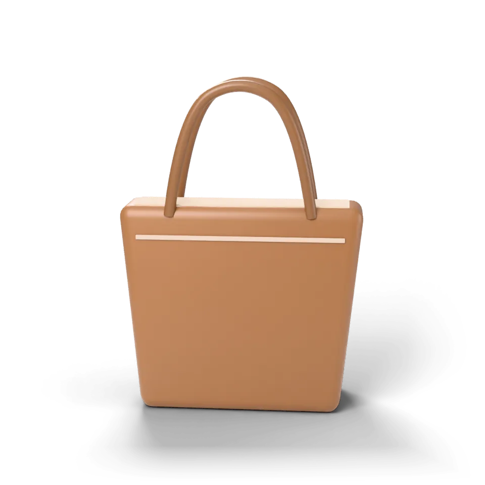 Leather tote