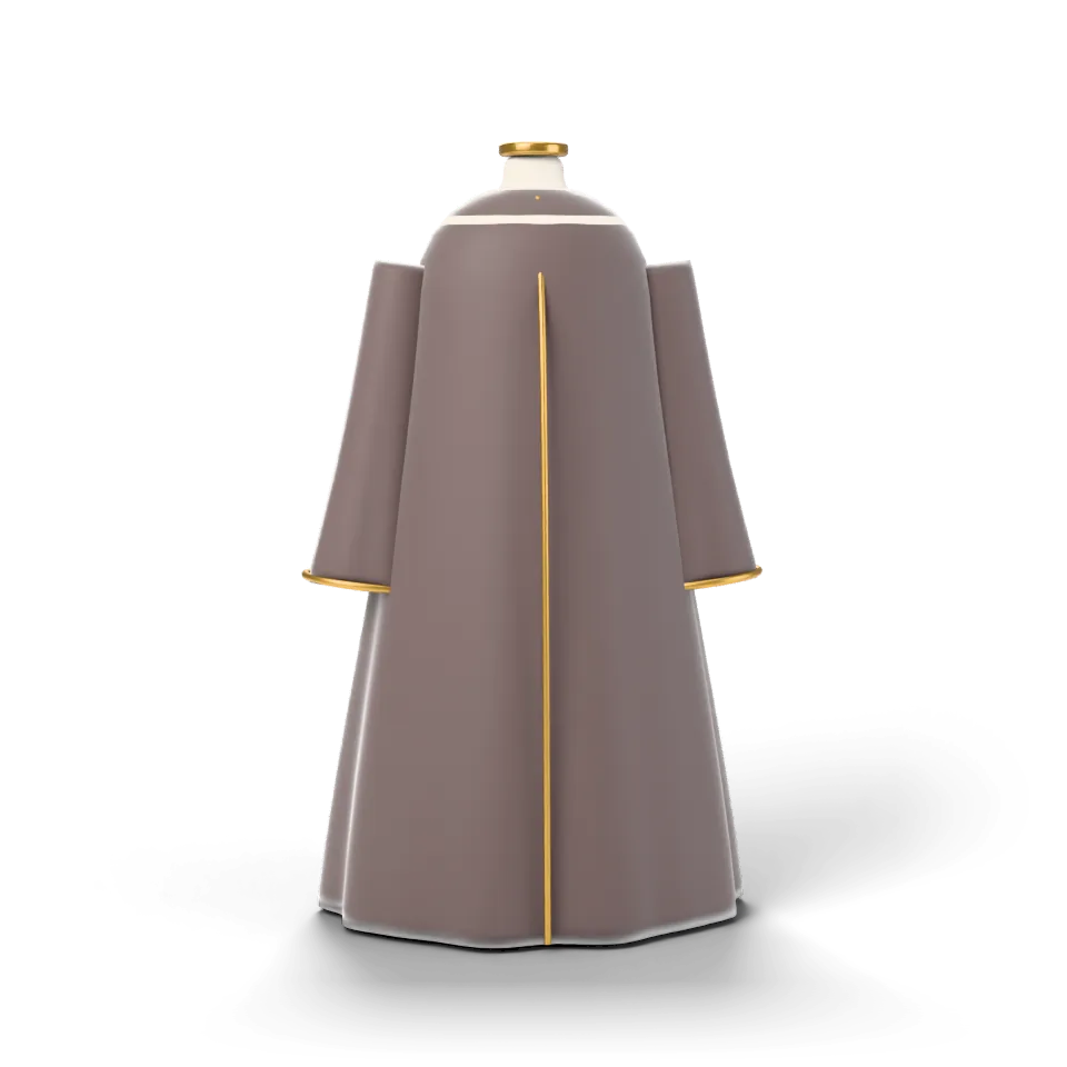 Pleated sleeve abaya