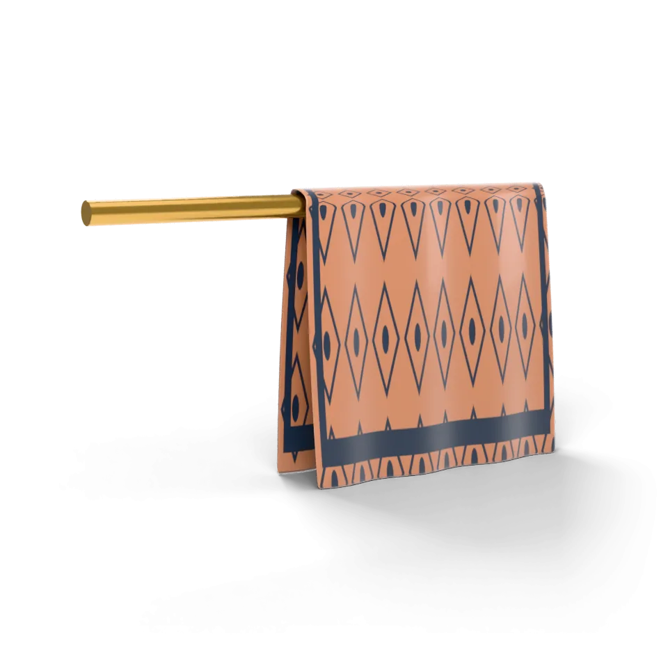 Silk square scarf