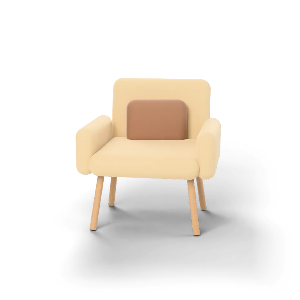 Sand lounge chair